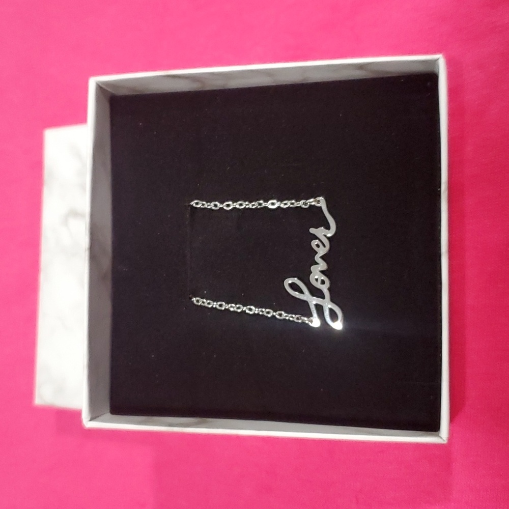 Taylor Swift Inspired "Lover" Necklace